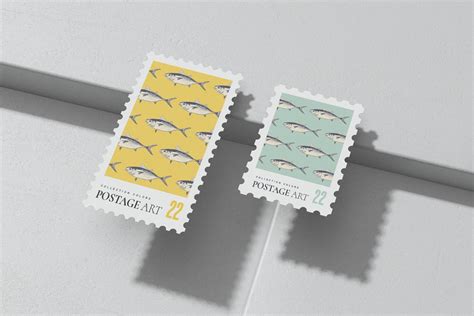 Postage stamps Mock up | Premium & Free PSD Mockup Store