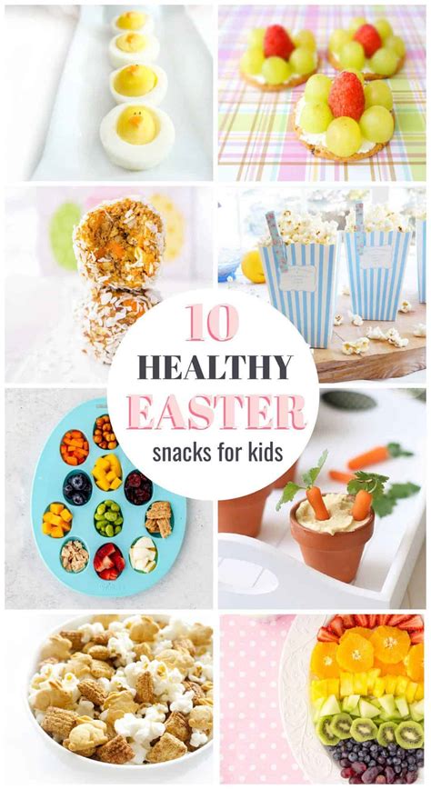 10 Healthy Easter Snack Ideas for Kids - Haute & Healthy Living