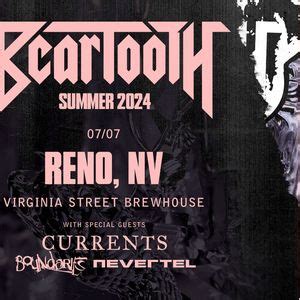 Beartooth - Summer 2024 Tour, Virginia Street Brewhouse, Reno, 7 July ...