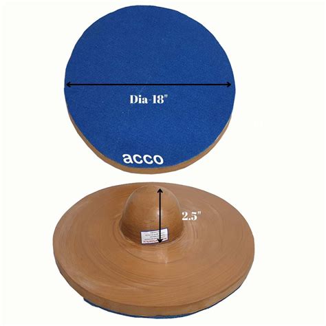 Buy acco Wobble Board (Round, Wooden) - MedicalBazzar
