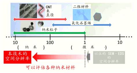 科学研究 - 提高空间分辨率，用SEM对碳纳米管表面官能基均匀成像 - 客观日本