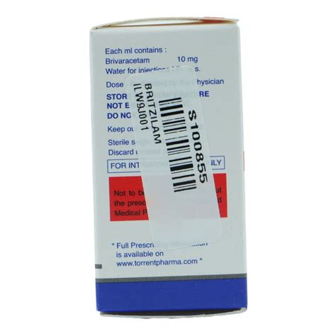 Britzilam Injection 5 ml Price, Uses, Side Effects, Composition ...