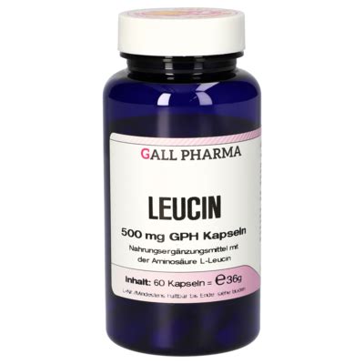 Leucin 500 mg GPH Kapseln [4025132]-Gall-Pharma GmbH-Online-Shop