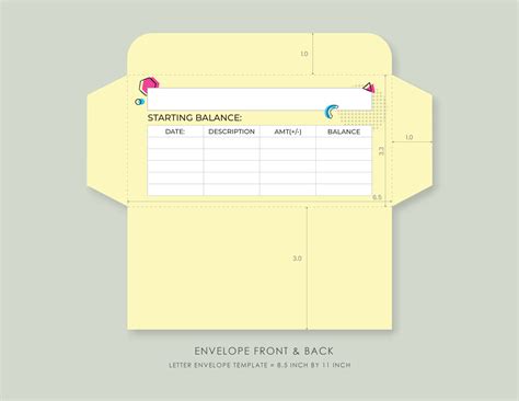 Free Cash Envelope Template (Word, Illustrator, GDocs) - WordLayouts