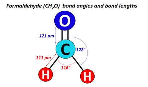 CH2O Lewis structure, Molecular geometry, Bond angle, Hybridization
