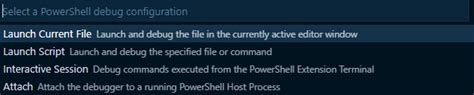 Image result for Debugging PowerShell Visual Studio