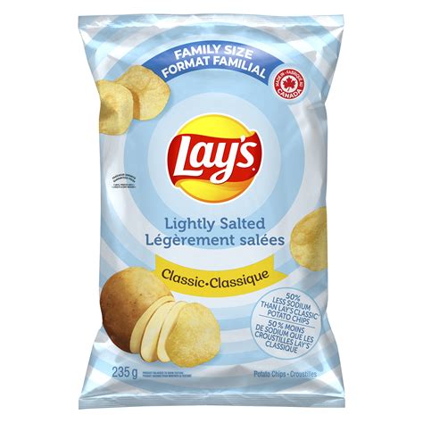 Lay's - Lightly Salted Potato Chips - Family Size Stong's Market