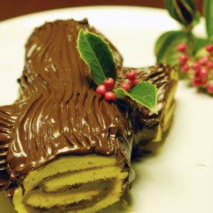 Yule log is a Desserts by My Italian Recipes