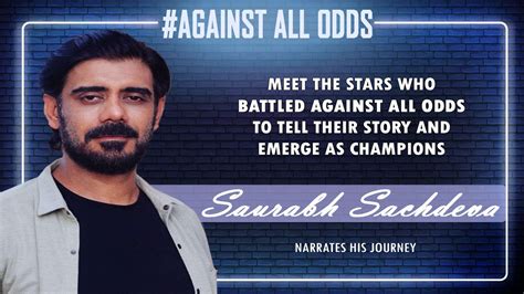 Saurabh Sachdeva: I am dyslexic; I was bullied a lot in school because ...