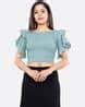 Buy Turquoise Tops for Women by London Belly Online | Ajio.com