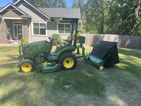 John Deere Lawn Sweeper