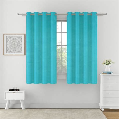 Buy SWAYAM Micro Classic Set of 2 Room Darkening Window Curtains from ...