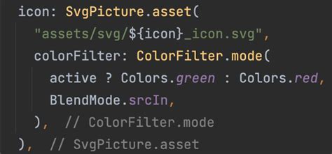 Flutter Log SVG 的图像结果