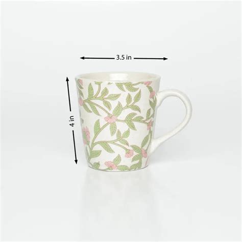 Amalfiee Handmade Kamal Print Ceramic Coffee Mug and – Amalfiee Ceramics
