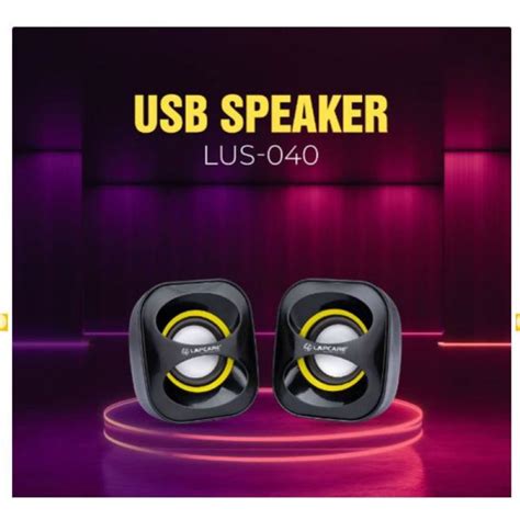 Lapcare LUS040 USB Powered Multimedia Computers Speakers in APkart ...