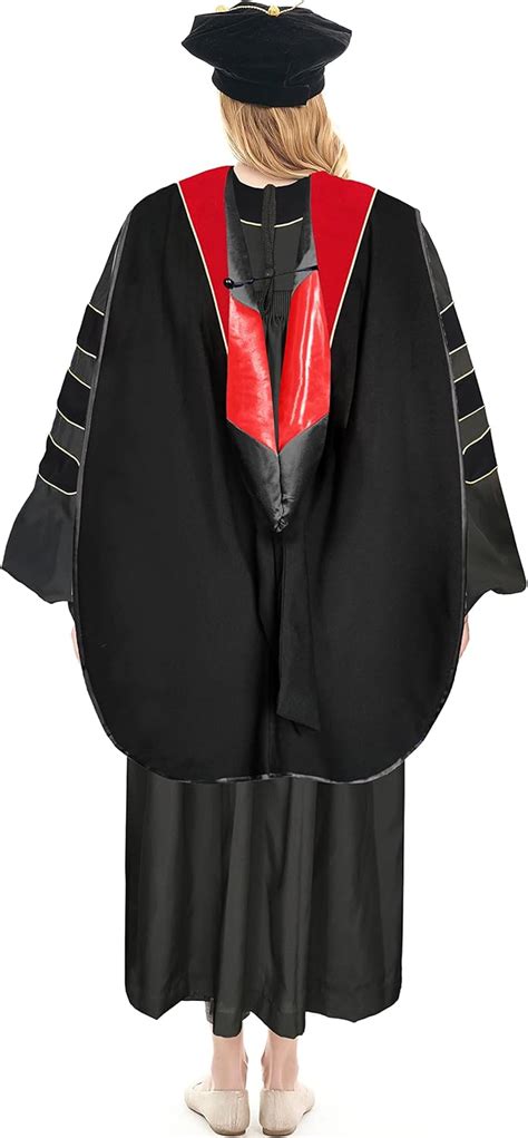 Buy Herrenbek Doctoral Graduation Hood Unisex PhD Graduate Deluxe ...
