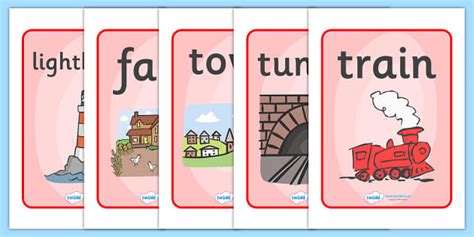 The Train Ride Display Posters