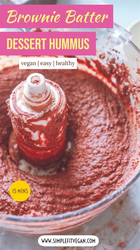 Brownie Batter Dessert Hummus | Recipe | Desserts, Dessert hummus ...