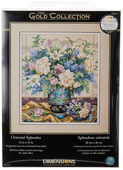 Dimensions Needlecrafts Counted Cross Stitch, Oriental Splendor ...