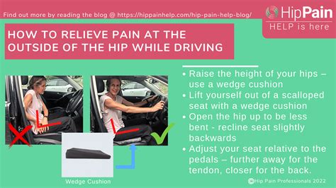 Hip and buttock pain while driving - Hip Pain Help