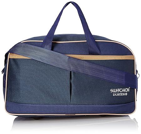 Kuber Industries Canvas 20" Blue Soft Sided Travel Duffle : Amazon.in ...