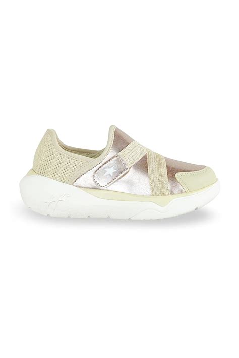 Hamleys H Girls Colourblocked Gold Sneaker : Amazon.in: Shoes & Handbags