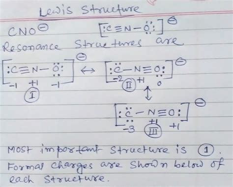 Cno Lewis Structure