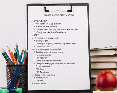 Image result for Alphanumeric Outline Example