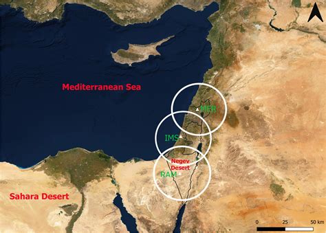 Negev Desert Map Bepoethic