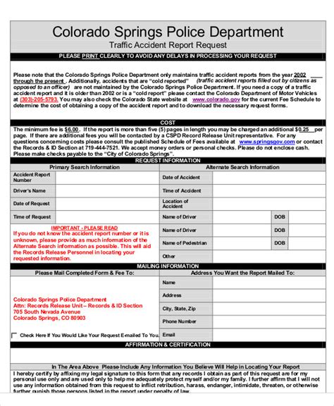 Image result for Sample Police Report Example