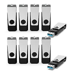 KEXIN 32 GB Flash Drive 3.0 10 Pack Thumb Drive Transfer Speed Up to ...