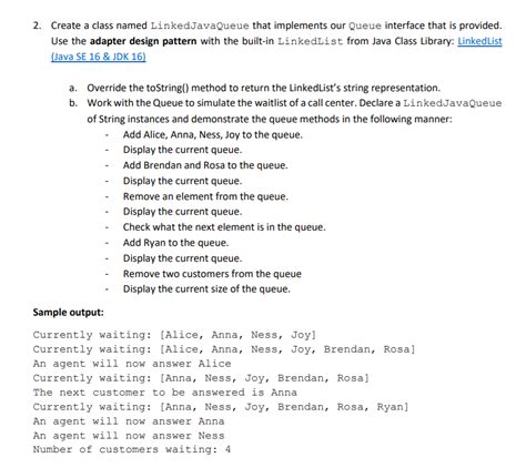 Write Java Application That Implement a Queue of People at Ticket Window 的图像结果