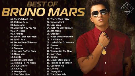Best of Bruno Mars 2021 - Bruno Mars Greatest Hits Album 2021 - Bruno ...