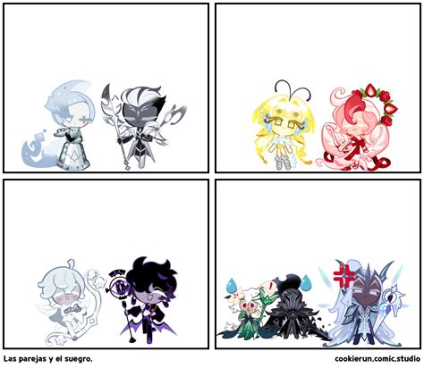 Las parejas y el suegro. - Comic Studio