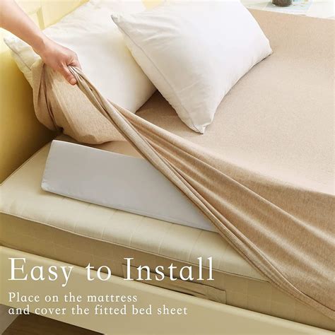 Truwelby Toddlers Bed Bumpers 2-Pack 56" Foam Safety Bed Rail Bed Bumpers for Toddlers & Kids ...