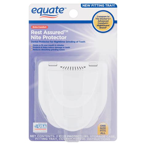 Buy Equate Rest Assured Classic Dental Guards, Custom Nighttime ...