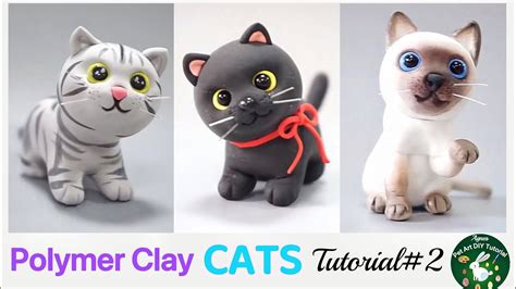Image result for Cartoon Cat Clay Tutorial