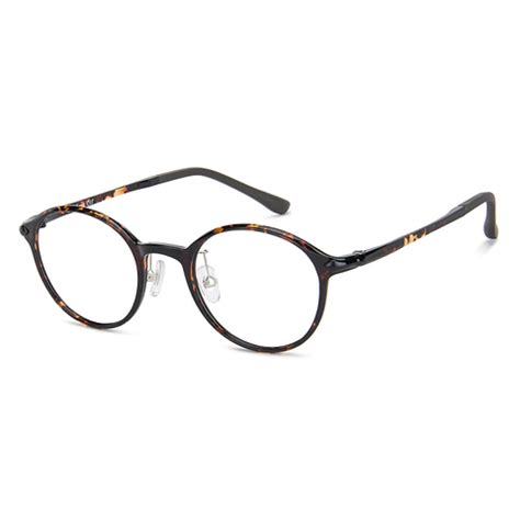 Buy Brown Tortoise Full Rim Round Lenskart Air Flex LA E13414-C2 ...