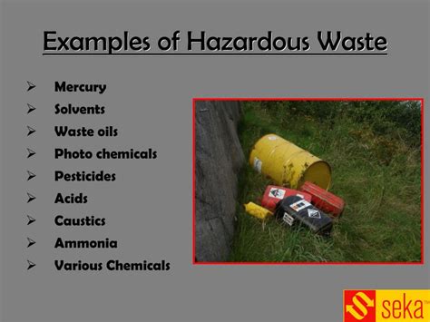 Hazardous Waste Examples 的图像结果
