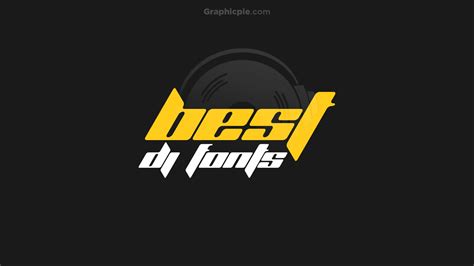 Best DJ Fonts To Stand Out (2024) - Graphic Pie