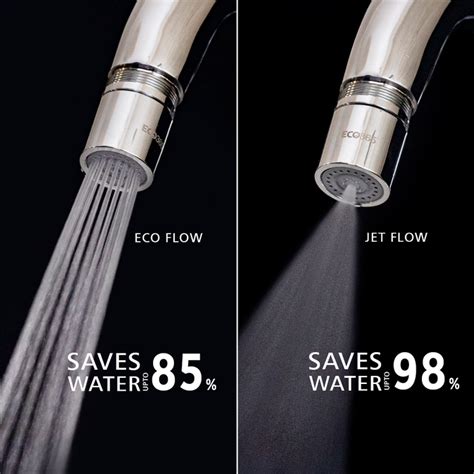 X22 Dual Flow Chrome Finish JET and ECO Flow Aerator — ECO365