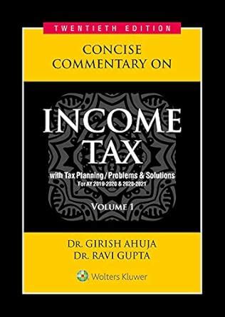 Buy Concise Commentary On Income Tax Book Online at Low Prices in India ...