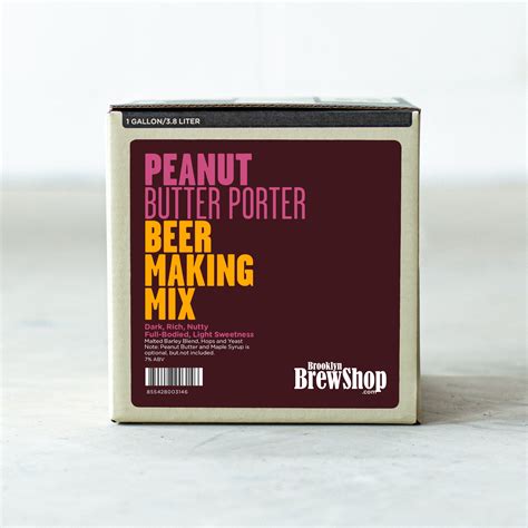Peanut Butter Porter: Beer Making Mix - Brooklyn Brew Shop