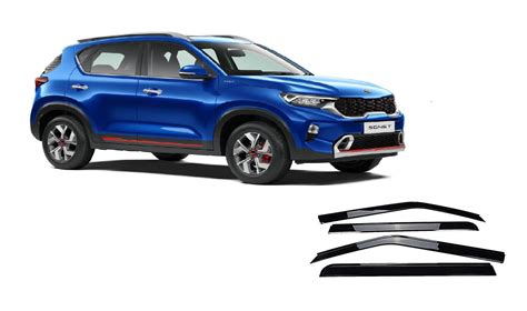 Empica Car Window Door Visor |Rain Guard Side Wind Deflector Compatible ...