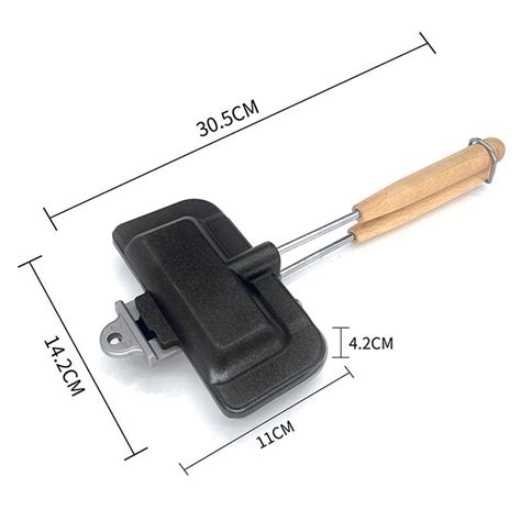 Buy Sanduíche Maker Panini Grill Press Hot Pan Dupla Face Antiaderente ...