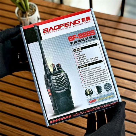 Baofeng BF-888S Two Way Radio 16CH 400-470MHZ Long Range WTO1 Walkie ...