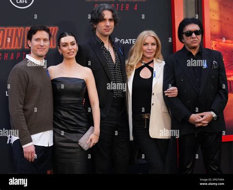 Los Angeles, USA. 20th Mar, 2023. (L-R) James Henderson, Sophie Simmons ...
