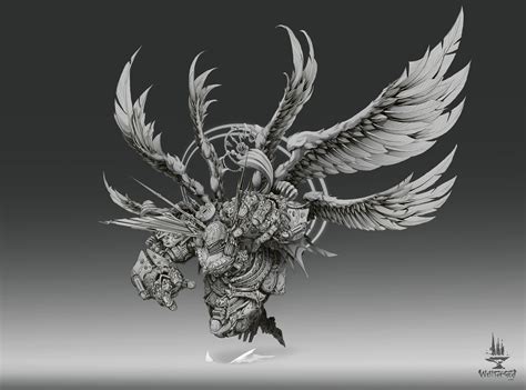 ArtStation - Final Fantasy XIV : The Ultimate Fortress Alexander