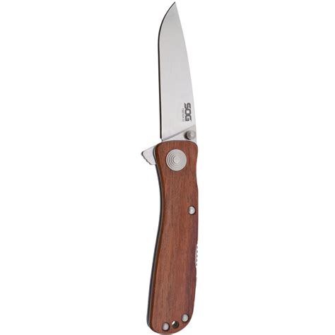 SOG Twitch II Assisted Folding Knife – Wood Handle by SOG Kni