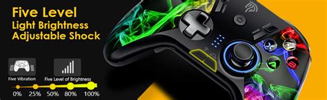 REDSTORM Wireless Pc Controller, Easysmx Dual-Vibration Joystick ...